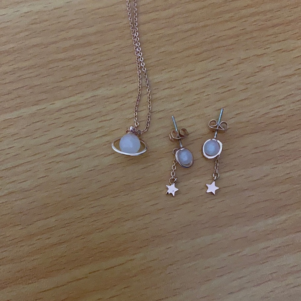 pura vida necklace & earrings set